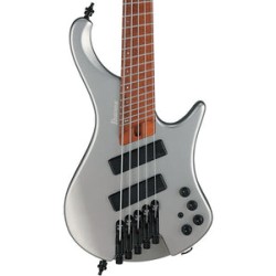 Ibanez Bajo Eléctrico 5 Cuerdas Gris Metálico Mate EHB1005SMS-MGM con Funda, Bass Workshop