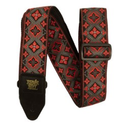 Ernie Ball Tahalí­ Jacquard 5346 Red King