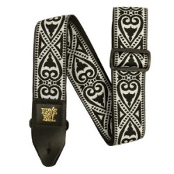Ernie Ball Tahalí­ Jacquard 5345 Black Heart