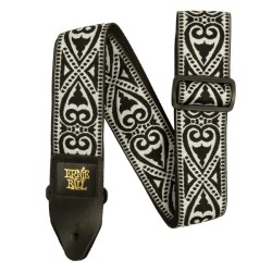 Ernie Ball Tahalí­ Jacquard 5345 Black Heart