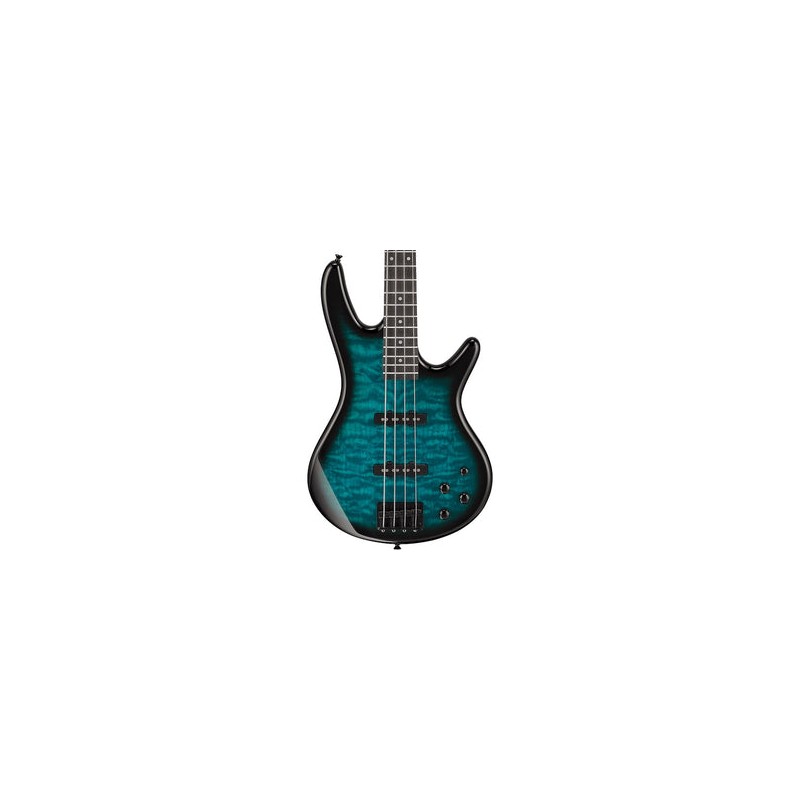 Ibanez Bajo Eléctrico Azul Transparente Sombreado GSR280QA-TMS, Serie Gio
