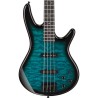 Ibanez Bajo Eléctrico Azul Transparente Sombreado GSR280QA-TMS, Serie Gio