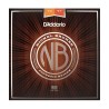 D'Addario Encordadura Extra Light NB1047, Guitarra Acústica Nickel Bronce, 10-47