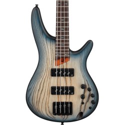 Ibanez Bajo Eléctrico Natural Sombreado Azul Mate SR600E-CTF, Serie SR