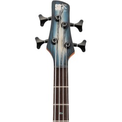 Ibanez Bajo Eléctrico Natural Sombreado Azul Mate SR600E-CTF, Serie SR