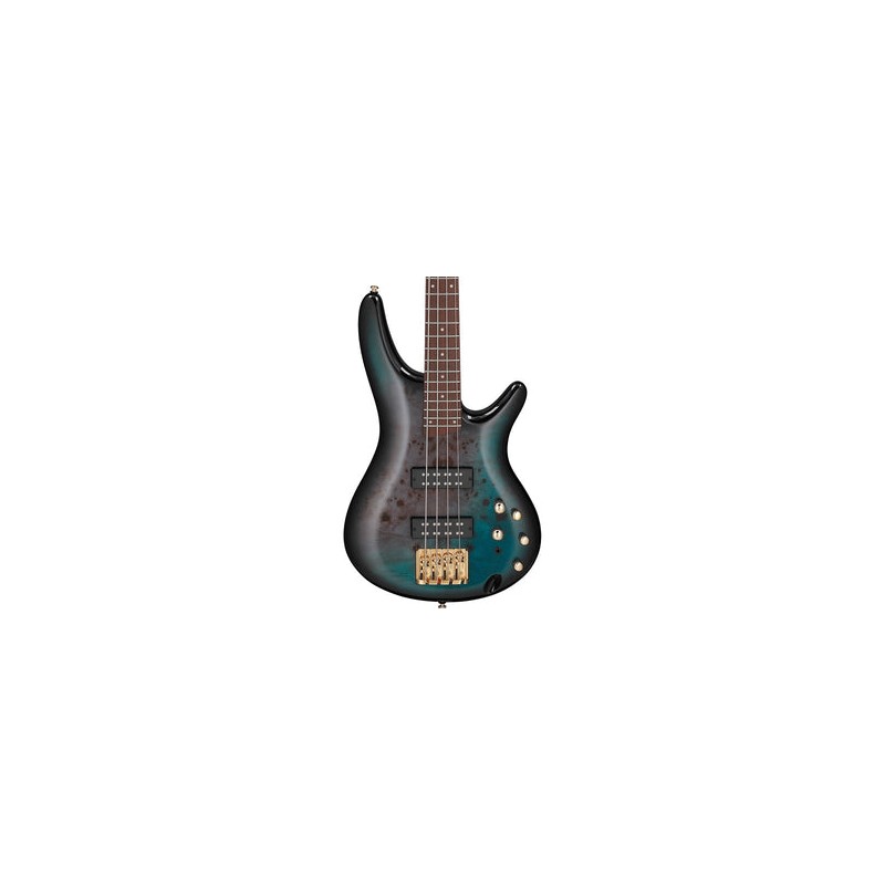 Ibanez Bajo Eléctrico Fondo Marino Sombreado Negro SR400EPBDX-TSU, Serie SR