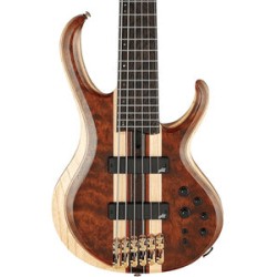 “Exclusiva en Veerkamp Online” Ibanez Bajo Eléctrico 6 Cuerdas BTB1836-NDL Natural con Funda, Serie BTB Premium