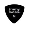 Jimmy Wess Púas Forma Escudo Medium JW-TR-MBK(50), Negro (Paquete con 50 pzas)