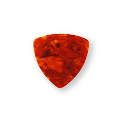 El Cometa Púas Forma Escudo Celuloide 89(50), Café con 50 piezas