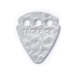 Dunlop Púas Teckpick Standard 467R TEX(12) Plateado con 12 piezas