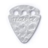 Dunlop Púas Teckpick Standard 467R TEX(12) Plateado con 12 piezas