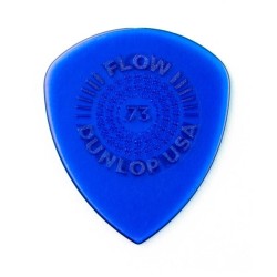 Dunlop Púas Flow Standard 549R.73(24) .73mm, Azul con 10 piezas