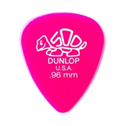 Dunlop Púas Delrin 500 41B.96(36) .96mm, Magenta con 10 piezas