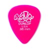 Dunlop Púas Delrin 500 41B.96(36) .96mm, Magenta con 10 piezas