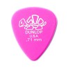 Dunlop Púas Delrin 500 41B.71(36) .71mm, Lila con 10 piezas