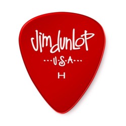 Dunlop Púas Gels Red Heavy 486B HV(36), Rojo con 10 piezas