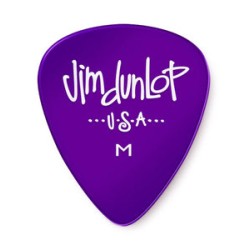 Dunlop Púas Gels Purple Medium 486B MD(36), Morado con 10 piezas