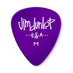 Dunlop Púas Gels Purple Medium 486B MD(36), Morado con 10 piezas