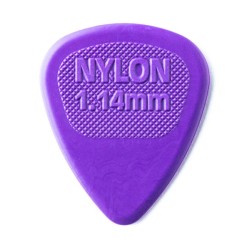 Dunlop Púas Nylon Midi 443B1.14(36) Standard 1.14mm, Morado con 10 piezas