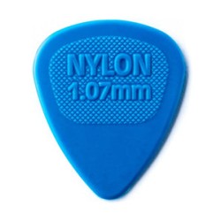 Dunlop Púas Nylon Midi 443B1.07(36) Standard 1.07mm, Azul con 10 piezas