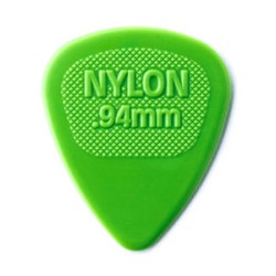 Dunlop Púas Nylon Midi 443B.94(36) Standard .94mm, Verde con 10 piezas